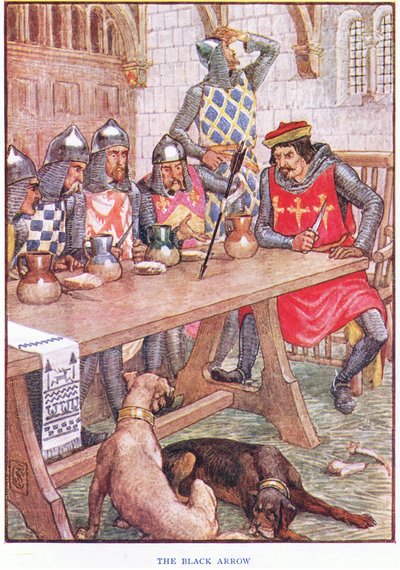 The Black Arrow by Walter Crane